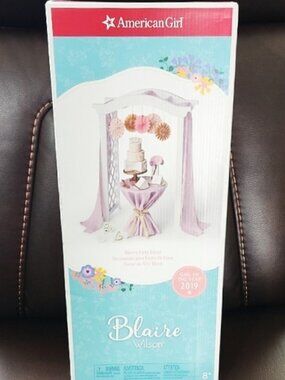 American Girl 18" Doll Blaire Wilson Party Decor Wedding Party decorations NEW!
